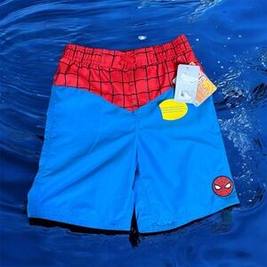 Boys' Spider-Man Swim Trunks
